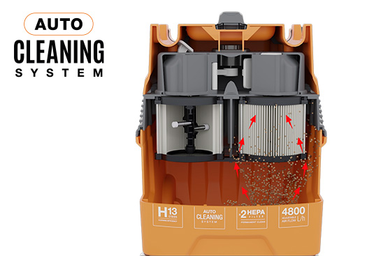 Уникальная система очистки воздуха H13
